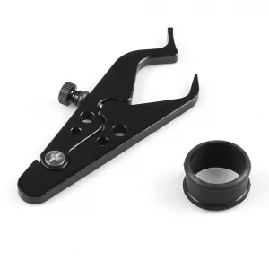 Universal Black Motorcycle CNC Cruise Control Throttle Lock Assist Retainer Grip